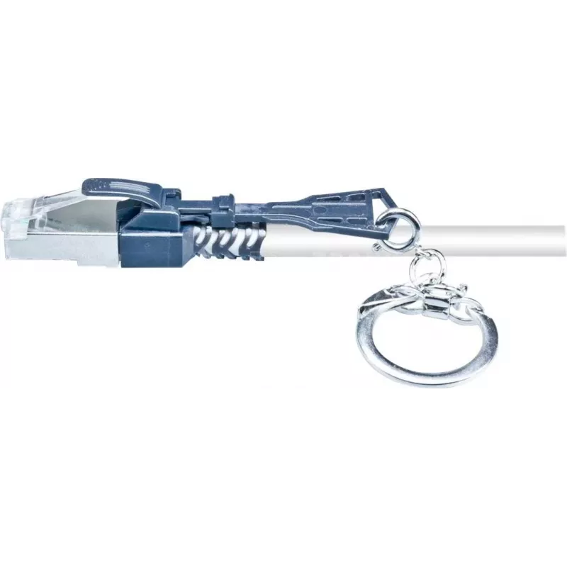 Wirewin PKW-SL-SFTP-KAT6A 0.5 SW Cat6a S/FTP Netzwerk-Patchkabel, 0,5 m, Grau