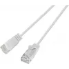 Wirewin SLIM UL6 1 WS - Cat.6 Slim-Light Patchkabel, U/UTP, 1,0 m, Weiß (PKW-LIGHT-K6 1.0 WS)