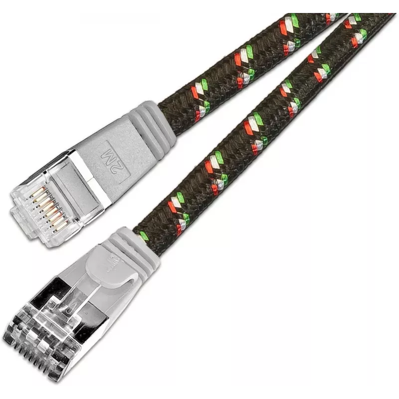 Wirewin Triotronik Cat6 U/FTP Patchkabel, 3m, RJ45, Grau PKW-TOUGH-STP-K6 3.0