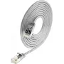 Slim Wirewin Triotronik PKW-LIGHT-STP-K6 15,0 Cat6 S/FTP Patchkabel, RJ45 Stecker zu Stecker, Kupfer, 15 m, Schwarz