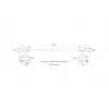 Slim Wirewin Triotronik PKW-LIGHT-STP-K6 15,0 Cat6 S/FTP Patchkabel, RJ45 Stecker zu Stecker, Kupfer, 15 m, Schwarz