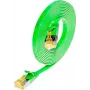 Wirewin Cat6a U/FTP Slim Netzwerk-Patchkabel, 0,1m, Grün, RJ45, 10Gbps PKW-STP-SLIM-K6A 0.1 GN