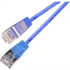 Wirewin Triotronik PKW-LIGHT-STP-K6 2.0 BL Cat6 geschirmtes Patchkabel, 2 m, Blau