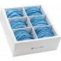 Wirewin SLIM-LS-K6A 0.5 BL 90 - Cat6a U/FTP Slim Ethernet Patchkabel, 0,5m, Blau, 90er-Pack