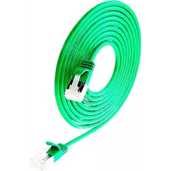 Wirewin Cat 6a U/FTP Slim Patchkabel, 1m, Grün PKW-LIGHT-STP-K6A 1.0 GN