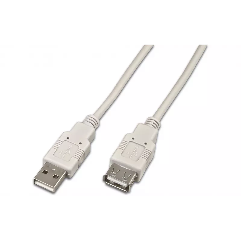 Wirewin USB A-A MF 1.0 GR USB-Kabel 1 m USB 2.0 Grau