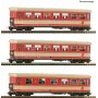 Roco 6240004 H0e 3-teiliges Set ÖBB Personenwagen