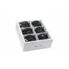 Wirewin SLIM KAT6A 10 Gigabit Light Patchkabel, 0,50m, U/FTP, Ø 3,8mm, Schwarz, 90er-Pack SLIM-LS-K6A 0.5 BK 90