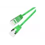 Wirewin PKW-LIGHT-STP-K6A 5.0 GN Cat 6a U/FTP Slim Ethernet Patchkabel, Grün, 5 m