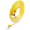 Wirewin SLIM-LS-K6A 0.15 YE 50 Cat6a U/FTP Slim Ethernet Patchkabel, 0,15 m, Gelb, 50er-Pack