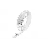 Wirewin Cat 6a U/FTP Slim Rundes Patchkabel 7m Weiß PKW-LIGHT-STP-K6A 7.0 WS