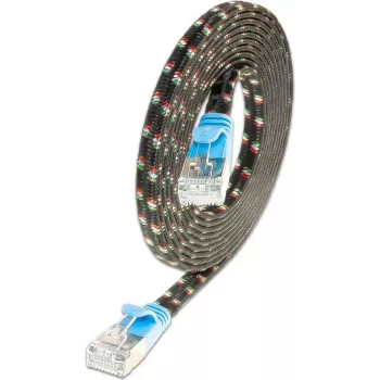 Wirewin SLIM ST6 1 BL - Cat.6 SLIM-Tough Kabel, F/FTP, 1,0 m, Blau PKW-TOUGH-STP-K6 1.0 BL