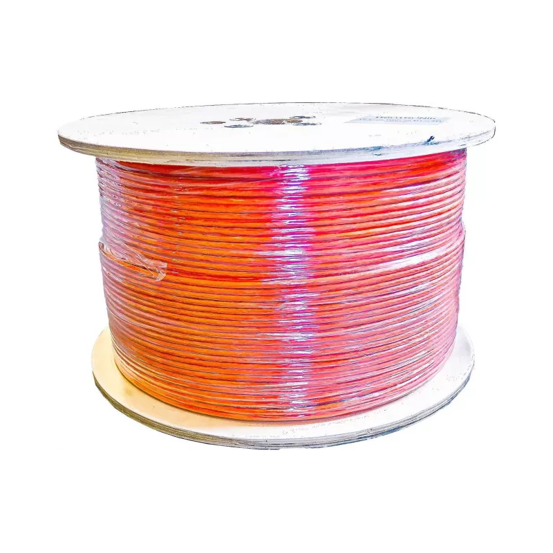 Wirewin VKW SFTP K7 LSOH3 500SXB Cat.7 S/FTP Netzwerkkabel als Bulkware, 500 m, Orange, LSOH3