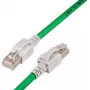Wirewin PKL-PIMF-KAT6A 1.0 GN Cat6a S/FTP Patchkabel, 1m, Grün