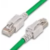 Wirewin PKL-PIMF-KAT6A 1.0 GN Cat6a S/FTP Patchkabel, 1m, Grün