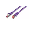 Wirewin PKW-PIMF-KAT6A 7.5 VI Cat6a S/FTP Netzwerk-Patchkabel, 7,5 m, Violett