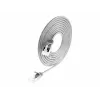 Wirewin Lightpatch Kabel Rund U/FTP Cat 6a Grau 0,1m Schlank Flexibel PoE PKW-LIGHT-STP-K6A 0.1