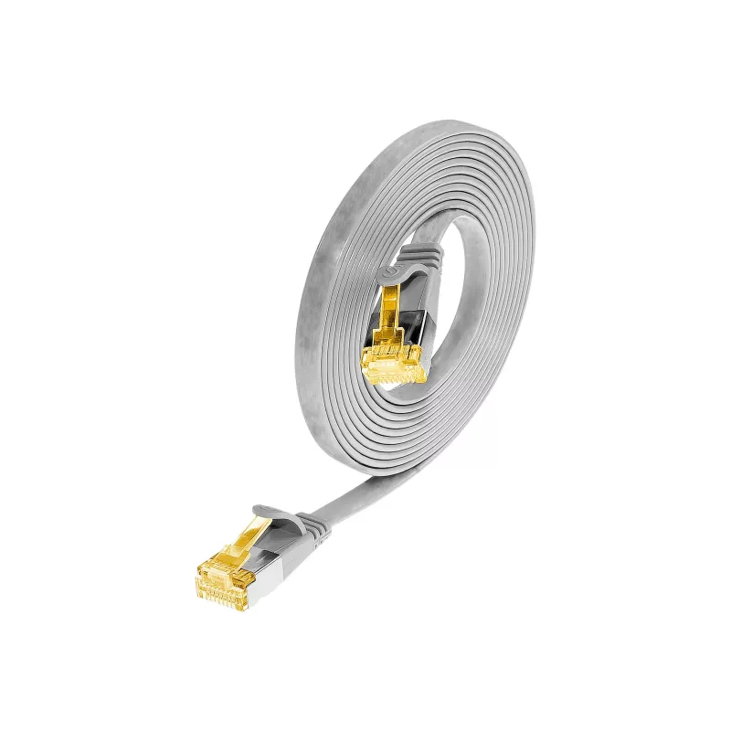 Wirewin Cat6a U/FTP Slim Ethernet Patchkabel, RJ-45, 2 m, Grau PKW-STP-SLIM-K6A 2.0