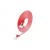 Wirewin Light Patchkabel Rund U/FTP Cat 6a Rot 2,0m Schlank Flexibel PoE (PKW-LIGHT-STP-K6A 2.0 RT)