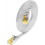 Wirewin Cat6a U/FTP Slim Patchkabel, 0,1m, Weiß, RJ45, 10G, 500MHz PKW-STP-SLIM-K6A 0.1 WS