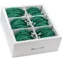 Wirewin SLIM-LS-K6A 2.0 GN 60 Cat6A U/FTP Patchkabel, 2,0 m, Grün, 60er-Pack