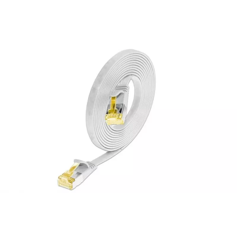 Wirewin Cat6a U/FTP Slim Ethernet Patchkabel, RJ-45, 3m, Weiß PKW-STP-SLIM-K6A 3.0 WS