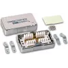 Wirewin CB KAT6 STP geschirmte Netzwerkdose, 2x RJ45, Aufputzmontage, Grau