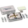 Wirewin CB KAT6 STP geschirmte Netzwerkdose, 2x RJ45, Aufputzmontage, Grau