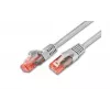 Wirewin PKW-UTP-KAT6 5.0 Cat6 U/UTP Netzwerkkabel, 5 m, Grau