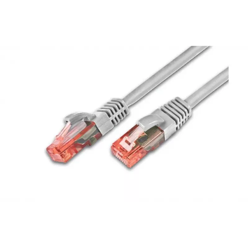 Wirewin PKW-UTP-KAT6 5.0 Cat6 U/UTP Netzwerkkabel, 5 m, Grau