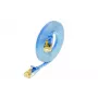 Wirewin Cat6a U/FTP Slim Ethernet Patchkabel, RJ-45, Blau, 5 m PKW-STP-SLIM-K6A 5.0 BL