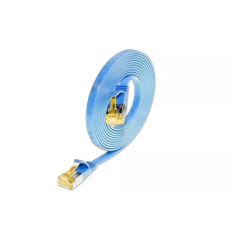 Wirewin Cat6a U/FTP Slim Ethernet Patchkabel, RJ-45, Blau, 5 m PKW-STP-SLIM-K6A 5.0 BL
