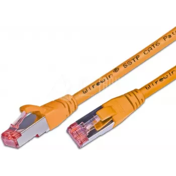 Wirewin CAT6 S/FTP LSOH Patchkabel, 15 m, Orange PKW-PIMF-KAT6 15.0 OR