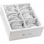 Wirewin SLIM-LS-K6A 3.0 WT 36 - Cat6A Slim Ethernet Patchkabel, 3m, U/FTP, Weiß, 36er-Pack