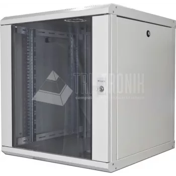 Wirewin WCAB 600X600X16U 16U Wandmontage-Netzwerkschrank, 600x600 mm, abnehmbare Seitenwände, Schwarz