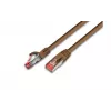 Wirewin PKW-PIMF-KAT6 50.0 BR - Cat6a S/FTP Netzwerkinstallationskabel, 50m, Braun