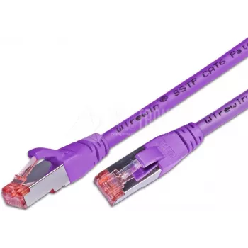 Wirewin CAT6 Patchkabel S/FTP LSOH 7,0m Violett RJ45 PKW-PIMF-KAT6 7.0 VT