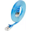 Wirewin Triotronik 0,15m Cat6 U/FTP Slim Ethernet Patchkabel, RJ45 Stecker zu Stecker, Blau PKW-STP-SLIM-KAT6 0.15 BL