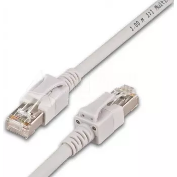 Wirewin PKL-PIMF-KAT6A 1.0 Cat6a S/FTP Netzwerkkabel, 1 m, Grau
