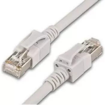 Wirewin PKL-PIMF-KAT6A 2 m Cat6a S/FTP Netzwerkkabel (RJ45, 10 Gbps, 500 MHz, Weiß) PKL-PIMF-KAT6A 2.0
