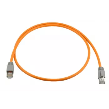 Wirewin Industrial CAT6A S/FTP Patchkabel, PUR-Mantel, Anti-UV, Orange, 3,0 m PKW-I0-SF-K6A-PUR 3.0 OR
