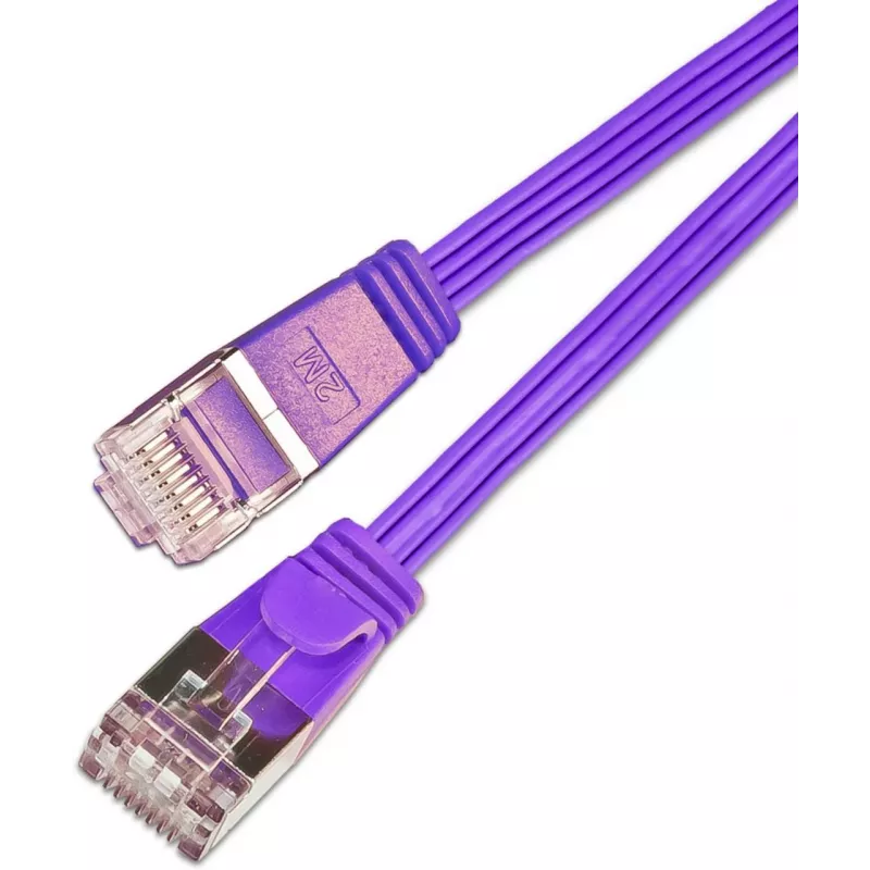 Wirewin SLIM STP Netzwerkkabel Violett 1,5 m Cat6 S/UTP (STP) PKW-STP-SLIM-KAT6 1.5 VT
