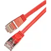 Wirewin Triotronik PKW-STP-SLIM-KAT6 10.0 RT Cat6 STP Slim Ethernet Patchkabel, 10 m, Rot