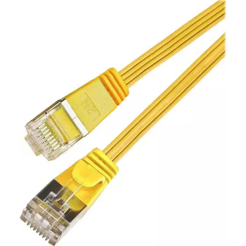 Wirewin SLIM S6 15 GE - Cat.6 SLIM Patchkabel, STP(PIMF), 15 m, Gelb PKW-STP-SLIM-KAT6 15.0 GE