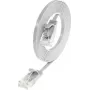 Wirewin Triotronik PKW-SLIM-KAT6 1.5 WS Cat6 U/UTP Slim Ethernet Patchkabel, RJ-45 Stecker zu Stecker, Weiß, 1,5 m