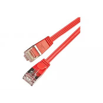 Wirewin Triotronik PKW-STP-SLIM-KAT6 20,0 RT Cat6 U/FTP Slim Ethernet Patchkabel, RJ45 Stecker zu Stecker, 20 m, Schwarz