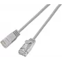 Wirewin SLIM KAT6A 10 Gigabit Light Patchkabel rund, U/UTP, Ø 3,6 mm, Grau (SLIM-L-UU-K6A 0.1)