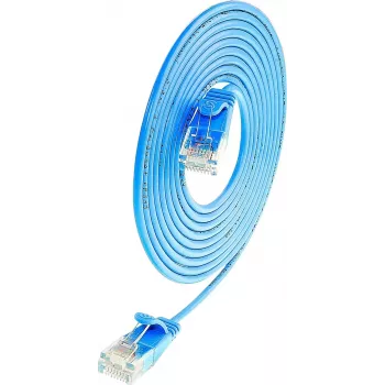 Wirewin Cat.6 Slim-Light Patchkabel U/UTP 0,5m Blau PKW-LIGHT-K6 0.5 BL