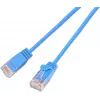 Wirewin Triotronik PKW-LIGHT-K6 1.0 BL Cat6 UTP Ethernet-Patchkabel, RJ45 Stecker zu Stecker, 1 m, Blau