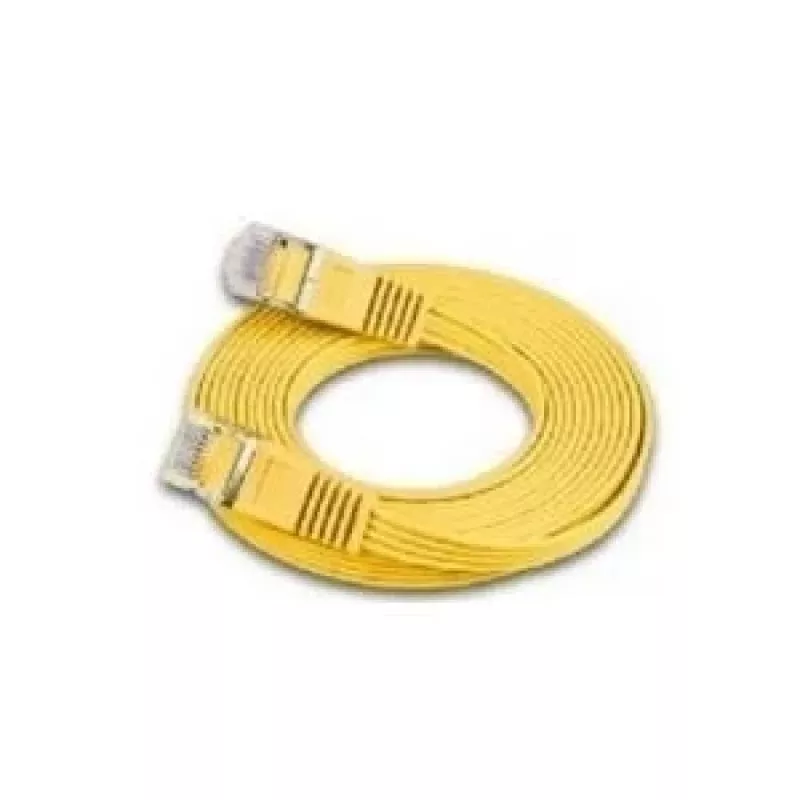 Wirewin Triotronik Cat6 U/UTP Patchkabel, 3m, RJ45 Stecker zu Stecker, Gelb PKW-SLIM-KAT6 3.0 GE